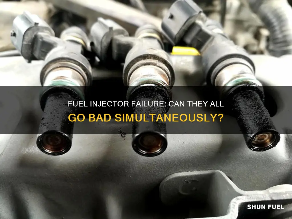can all fuel injectors go bad at once