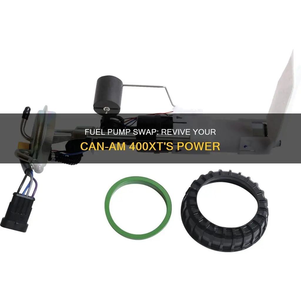 can am 2008 400 xt fuel pump replacement