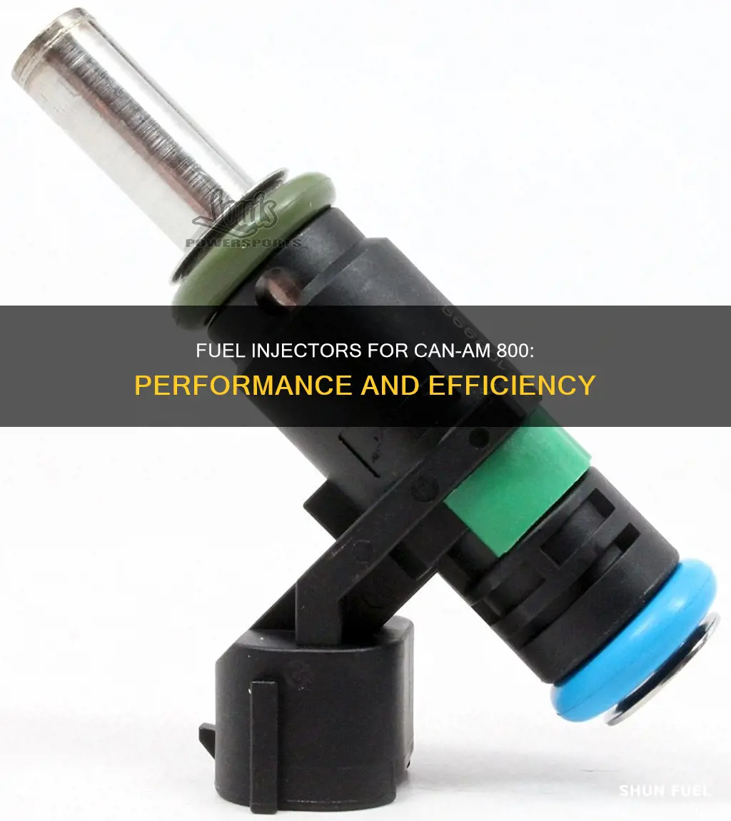 can am 800 fuel injectors