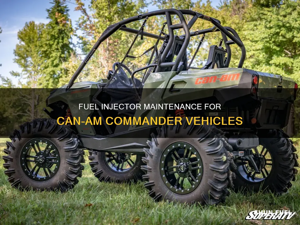 can am commander fuel injector