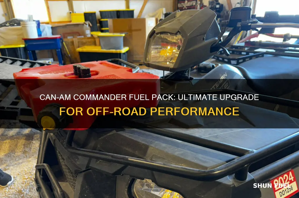 can am commander fuel pack