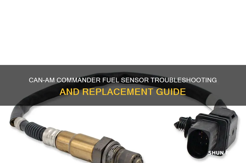 can am commander fuel sensor