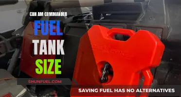Commander Fuel Tank Size: How Big Is It?