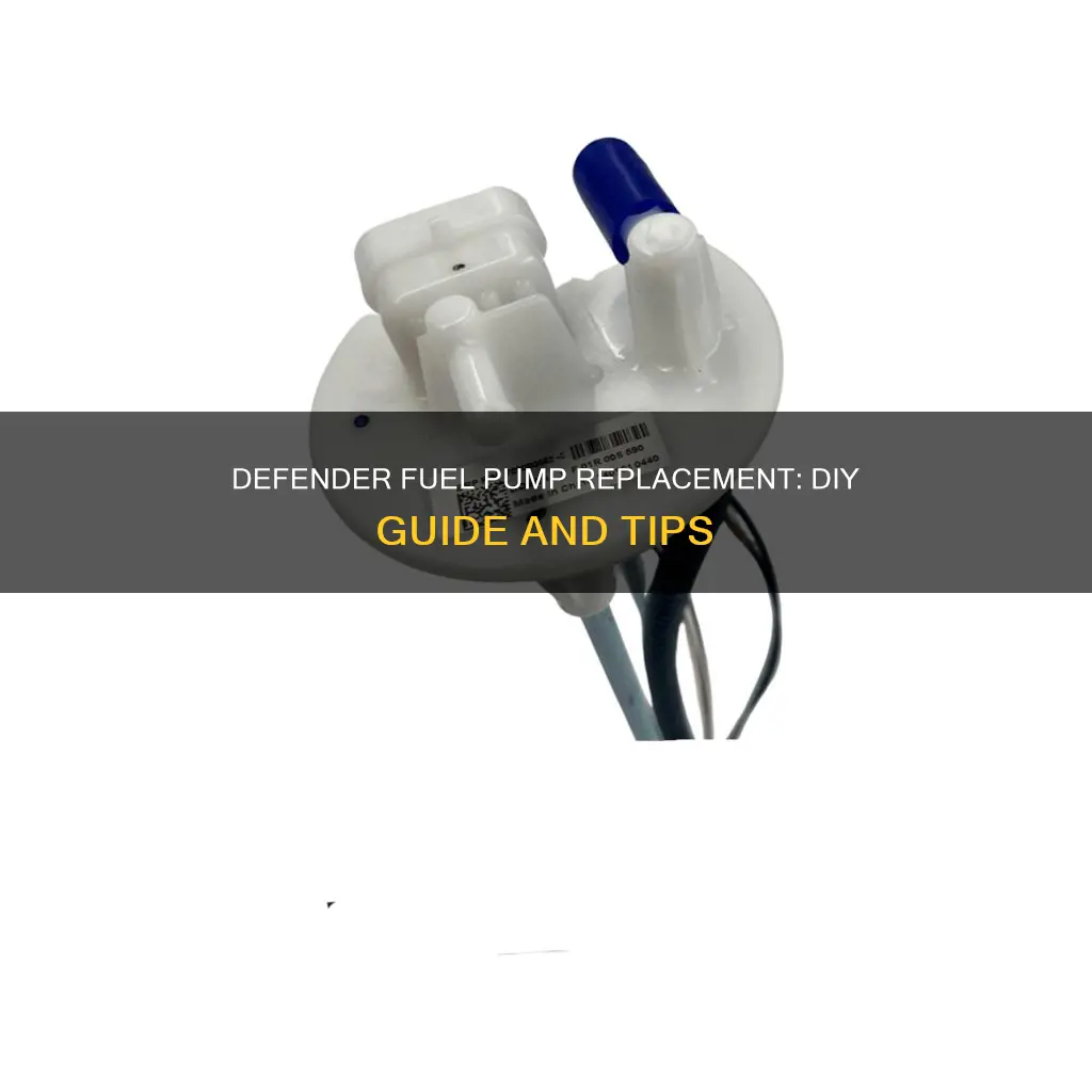 can am defender fuel pump replacement