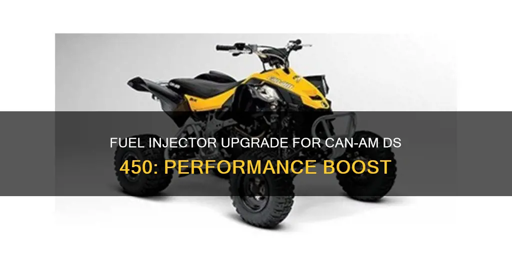 can am ds 450 fuel injector
