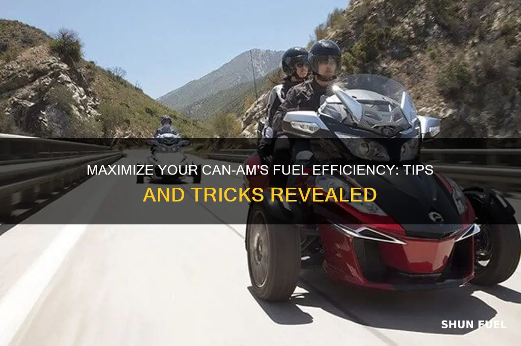 can am fuel economy