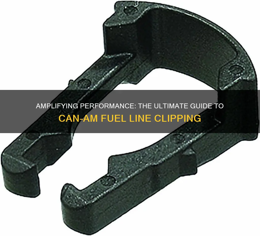 can am fuel line clip