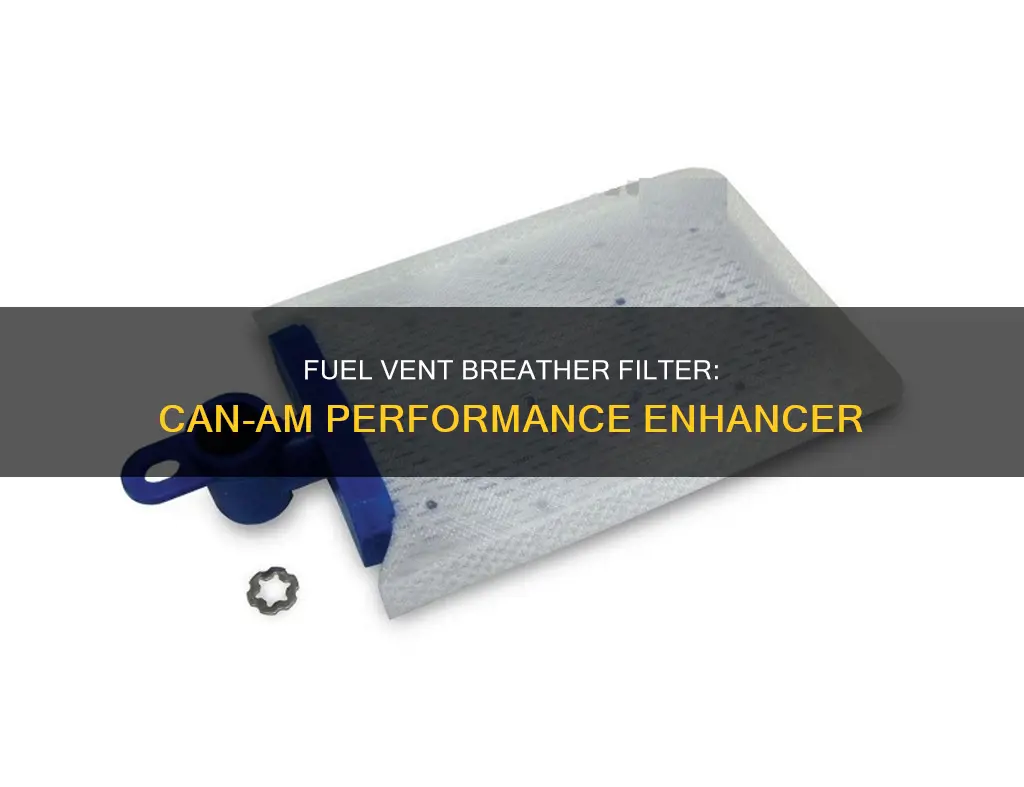 can am fuel vent breather filter