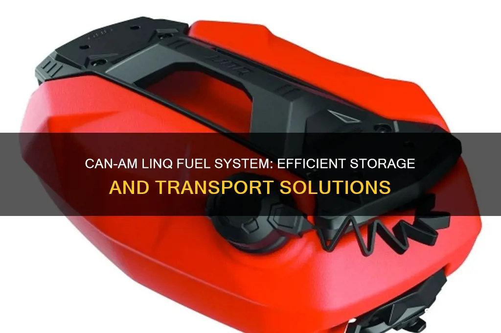 can am linq fuel