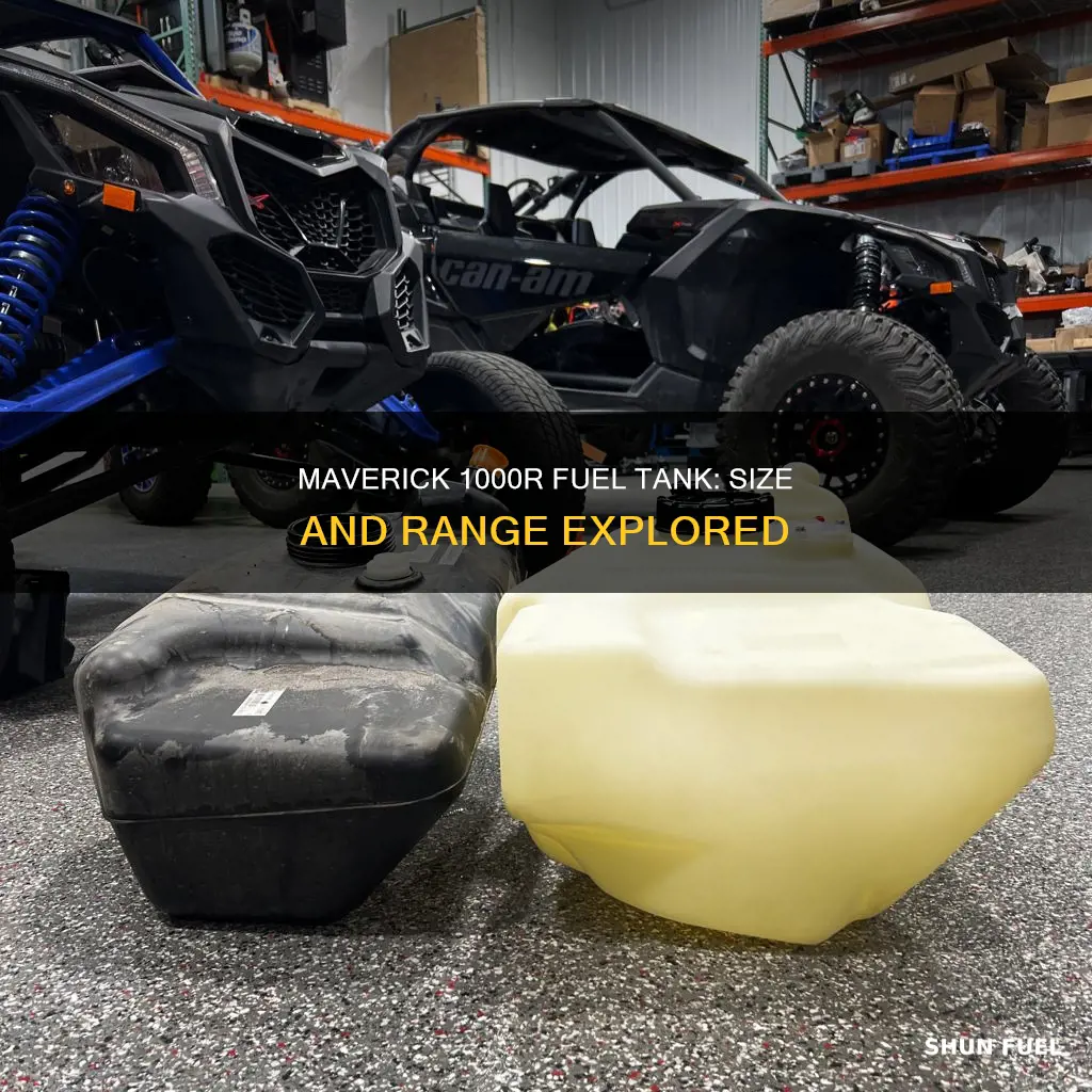 can am maverick 1000r fuel tank size