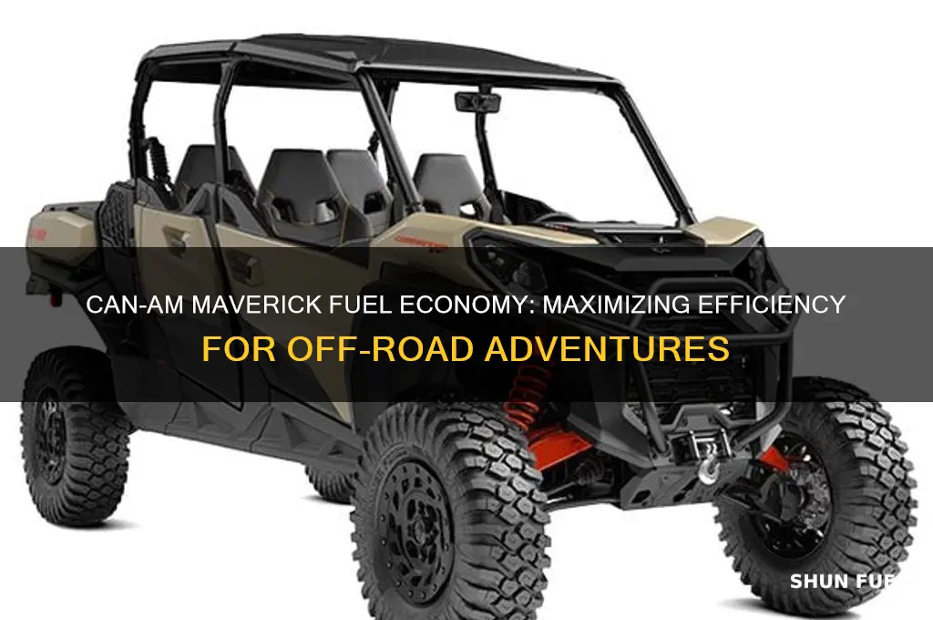 can am maverick fuel economy