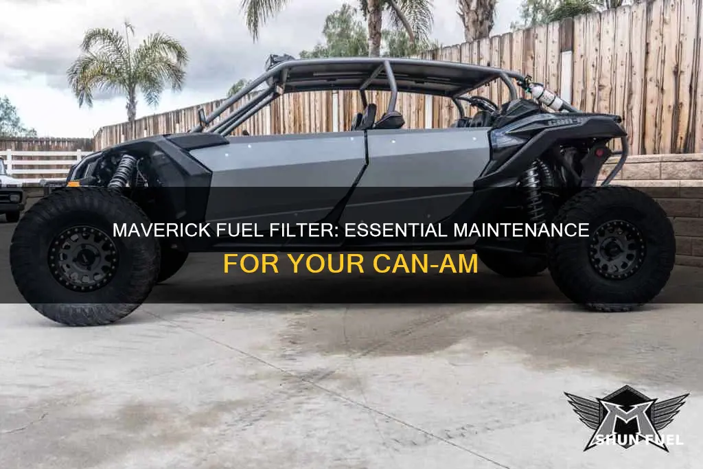 can am maverick fuel filter