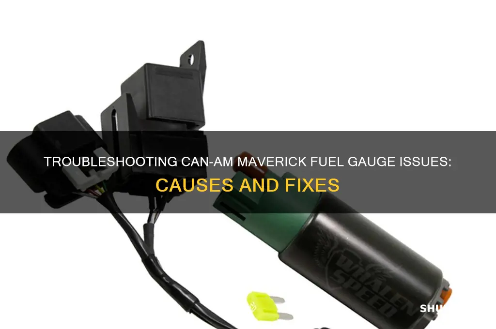 can am maverick fuel gauge not working