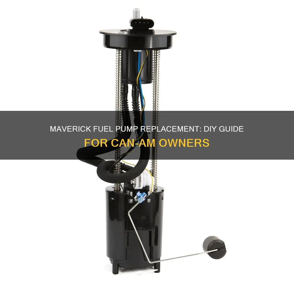 can am maverick fuel pump replacement