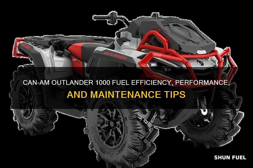 can am outlander 1000 fuel