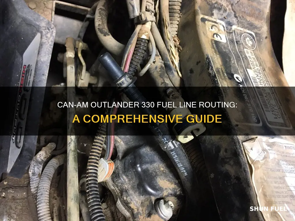 can am outlander 330 fuel line routing