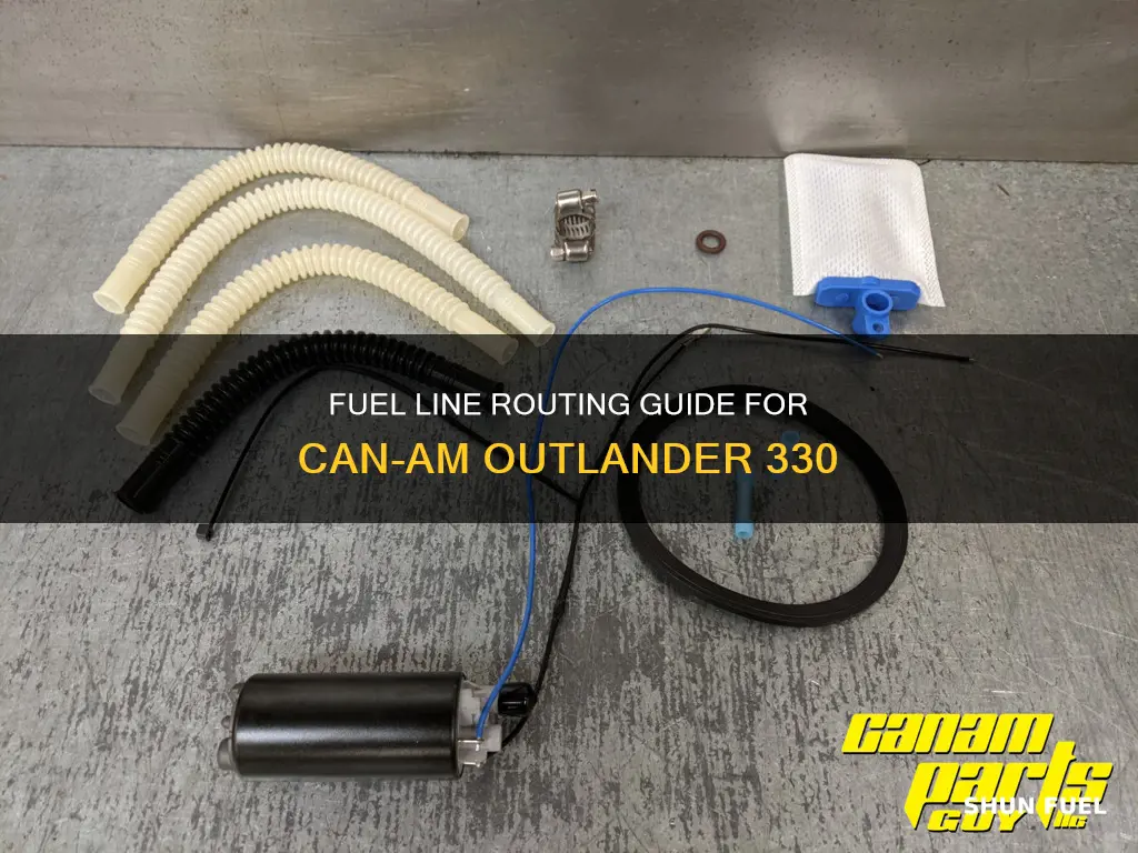 can am outlander 330 fuel line routing