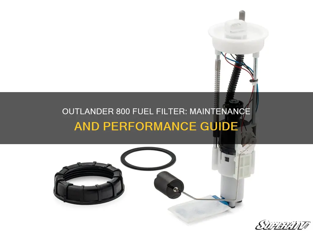 can am outlander 800 fuel filter