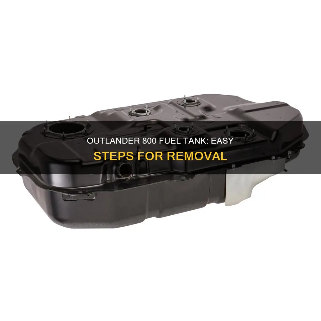 can am outlander 800 fuel tank removal