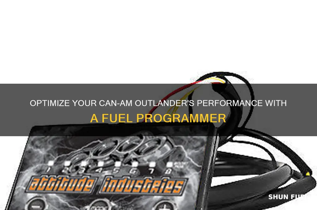 can am outlander fuel programmer