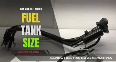 Outlander Fuel Tank: How Big Is It?