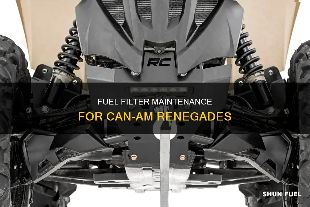 can am renegade fuel filter
