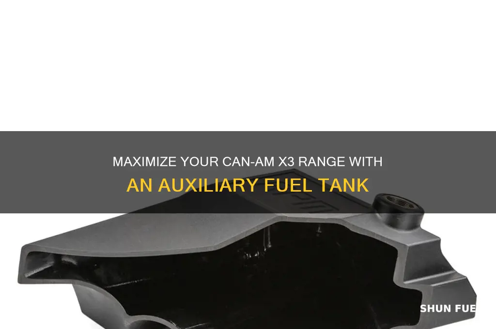 can am x3 auxiliary fuel tank