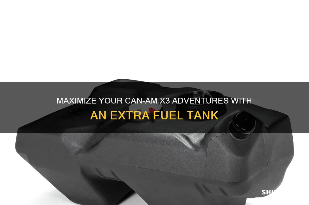 can am x3 extra fuel tank