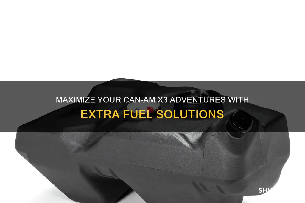 can am x3 extra fuel