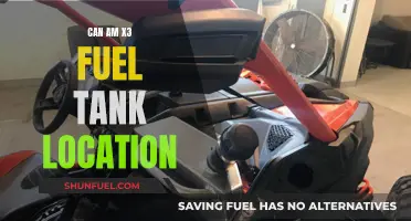 Fuel Tank Location in Can-Am X3: Where is it?