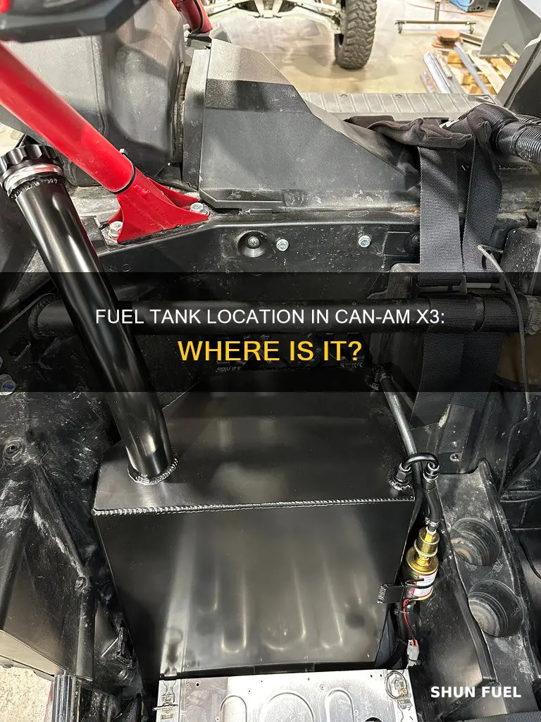 can am x3 fuel tank location