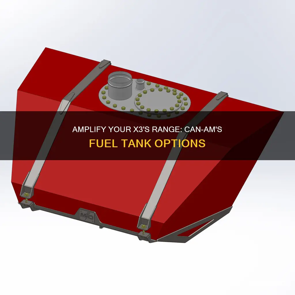 can am x3 fuel tank