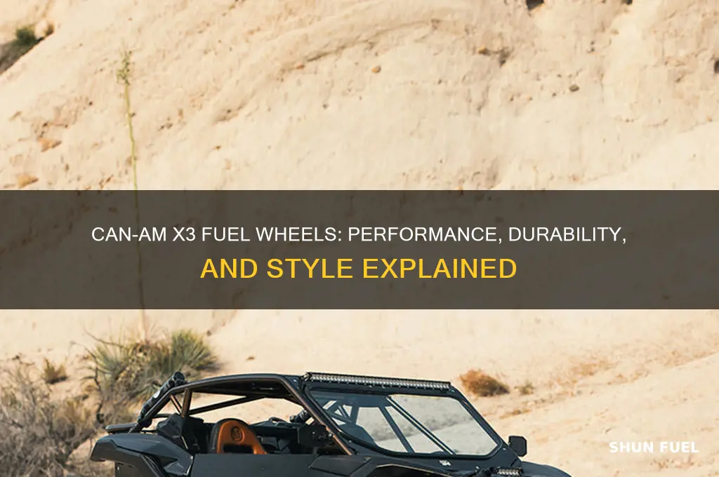 can am x3 fuel wheels