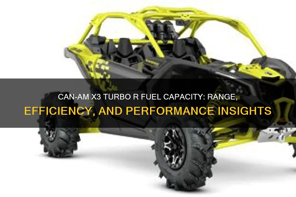 can am x3 turbo r fuel capacity