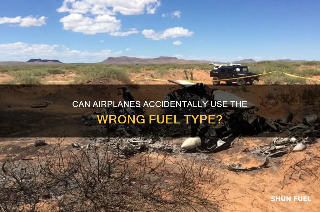 can an airplane be fueled with the wrong fuel