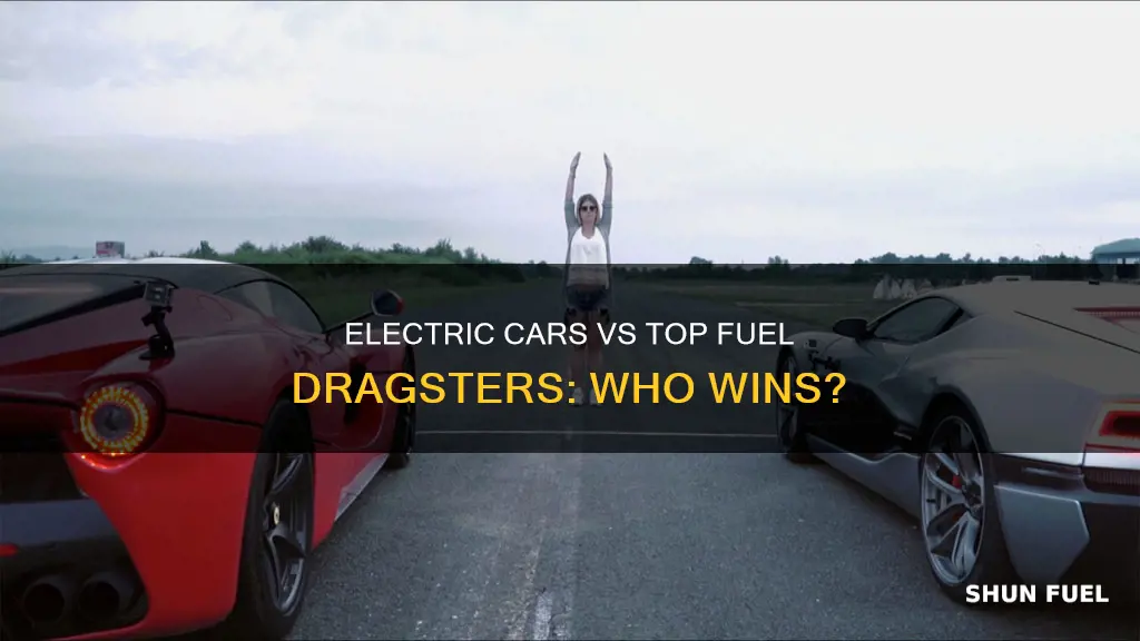 can an electric car beat a top fuel dragster