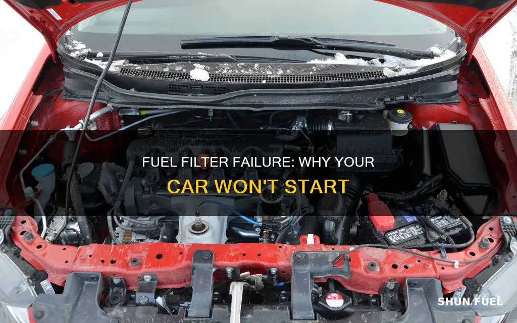 can an old fuel filter cause no start