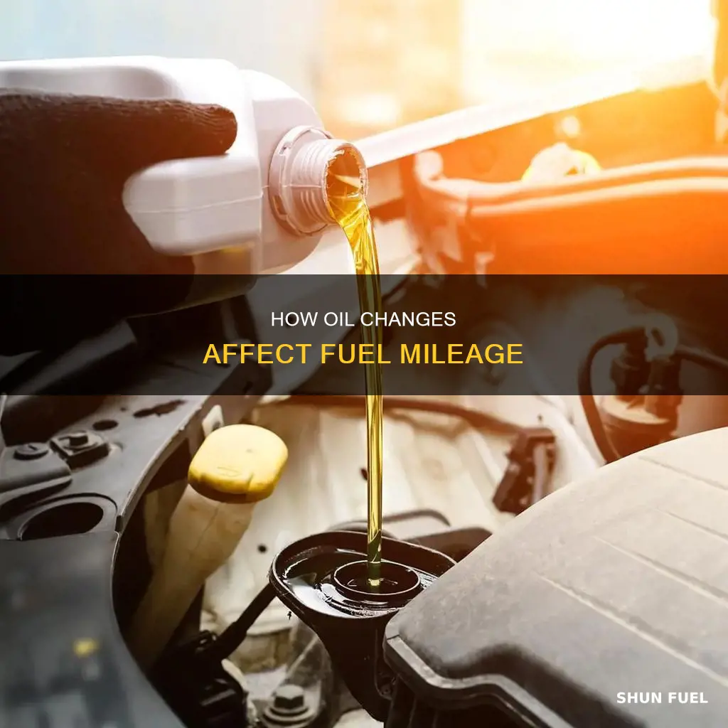 can an overdue oil change affect fuel mileage