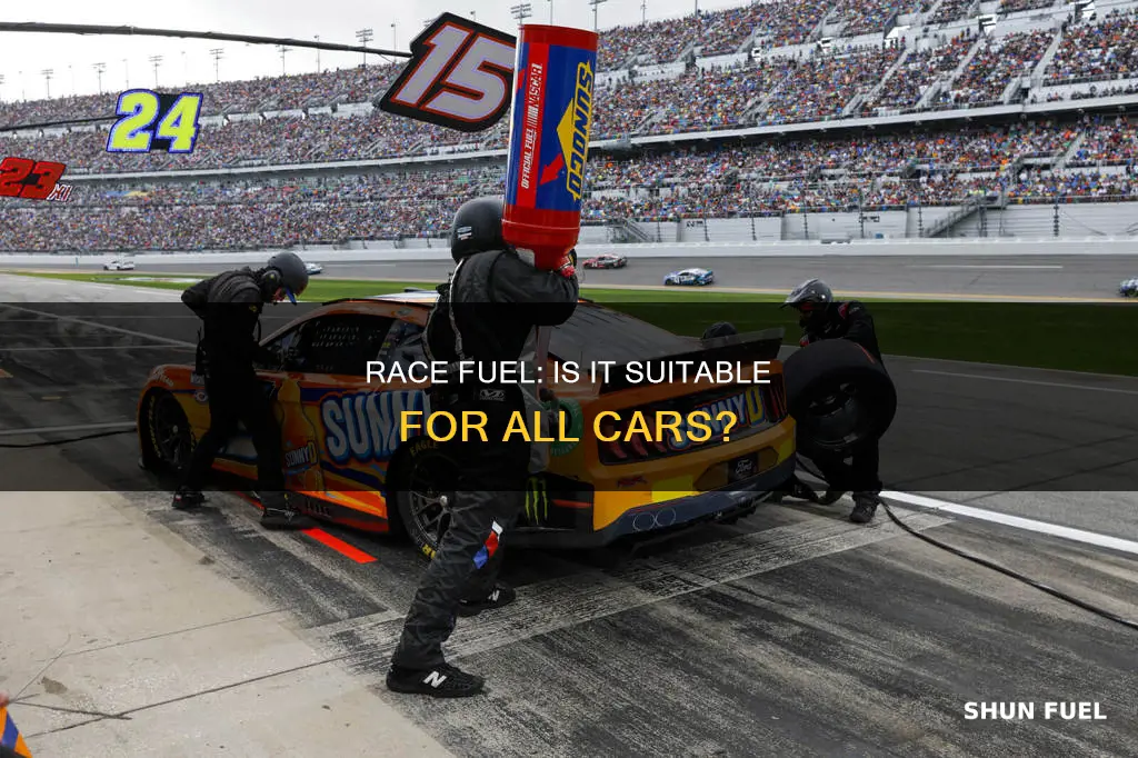 can any car use race fuel