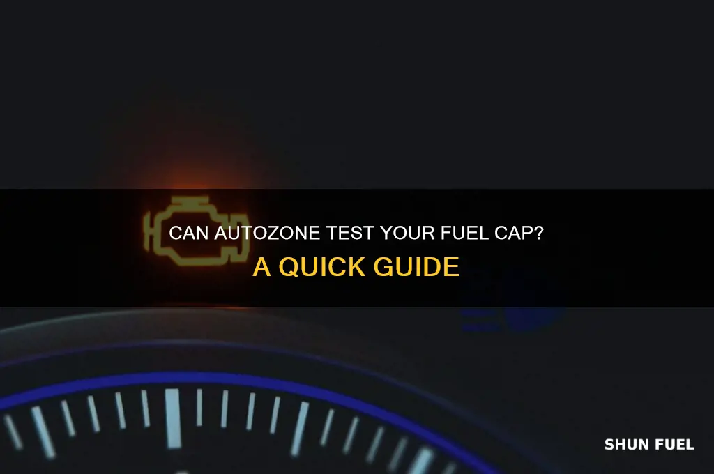 can auto zone test a fuel cap