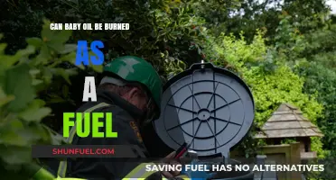 Can Baby Oil Be Burned as a Fuel? Exploring Alternative Energy Options
