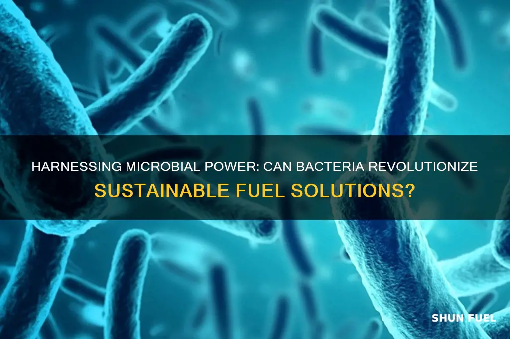 can bacteria help fuel