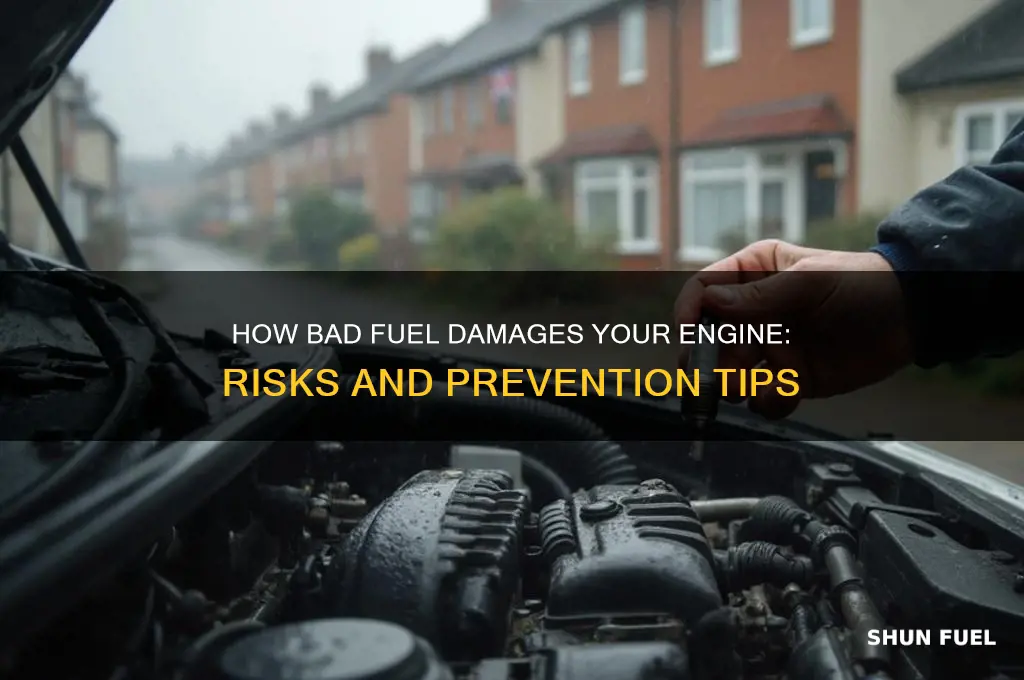 can bad fuel affect your engine