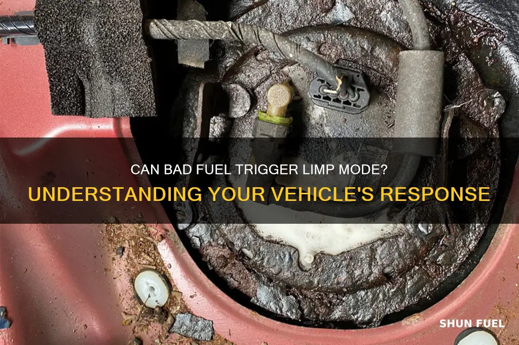 can bad fuel cause limp mode
