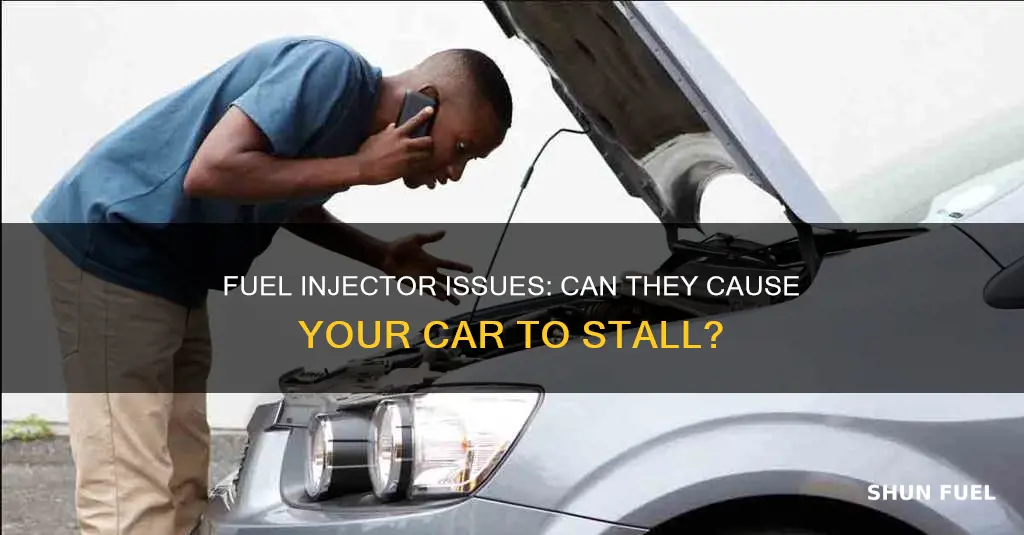 can bad fuel injector cause car stall