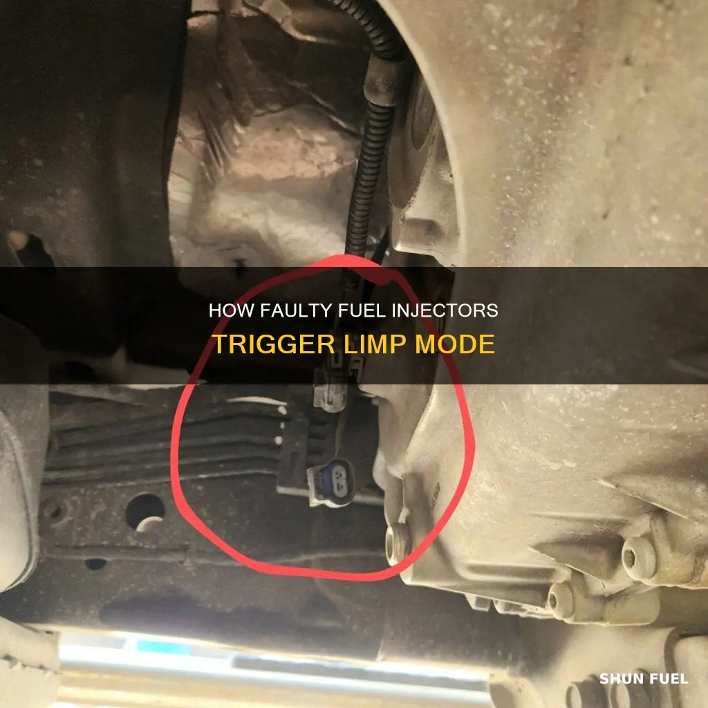 can bad fuel injector cause limp mode