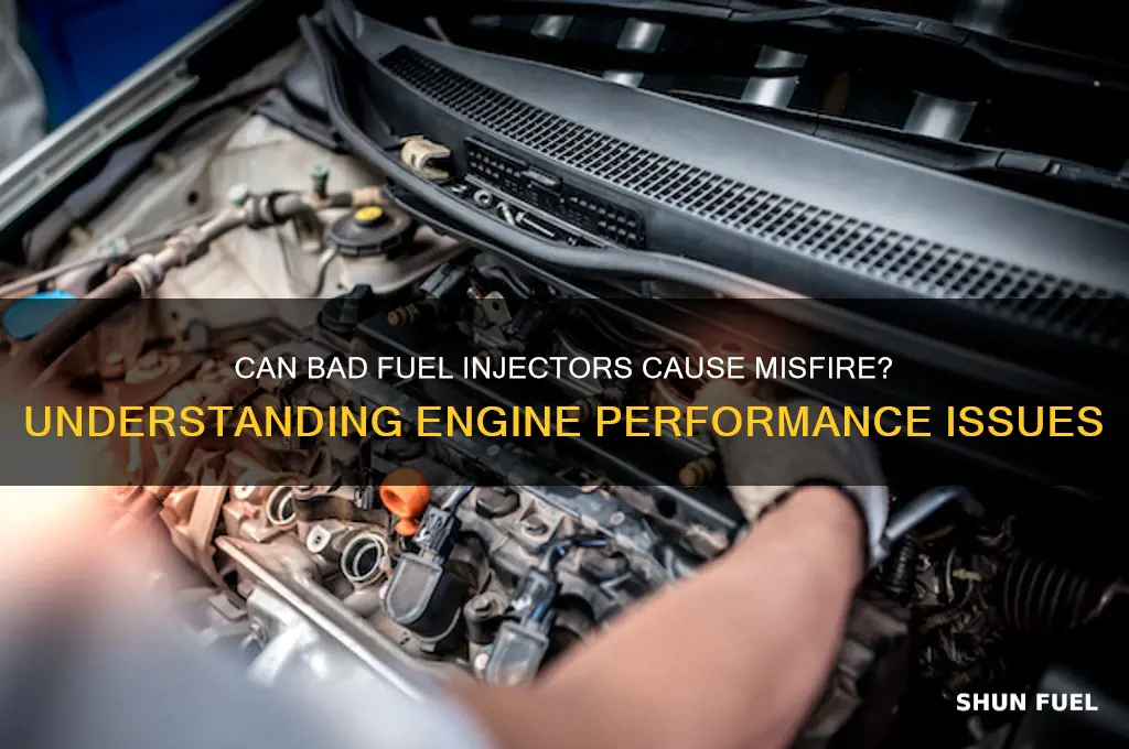 can bad fuel injector cause misfire