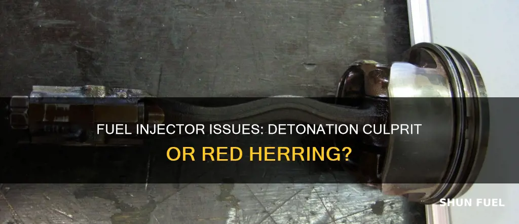 can bad fuel injectors cause detonation