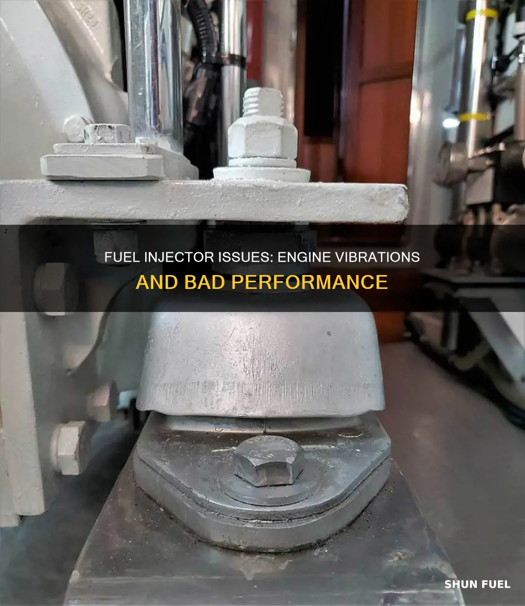 can bad fuel injectors cause engine vibration