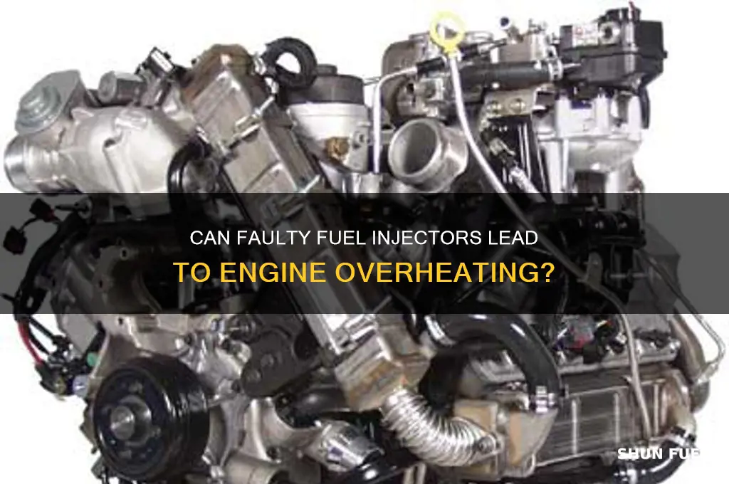 can bad fuel injectors cause overheating